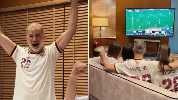 Spanish royal family celebrates as Spain reaches World Cup final | Lifestyle Video Player Placeholder