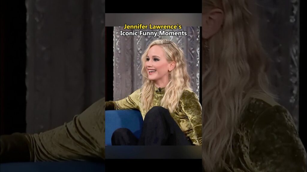 Jennifer Lawrence’s Iconic Funny Moments.#usa #celebrity #jenniferlawrence #funnyvideo #fyp #foryou