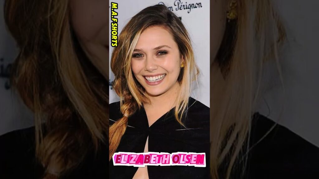 Elizabeth Olsen Then vs Now!!!#actor #crush #hollywood #shorts