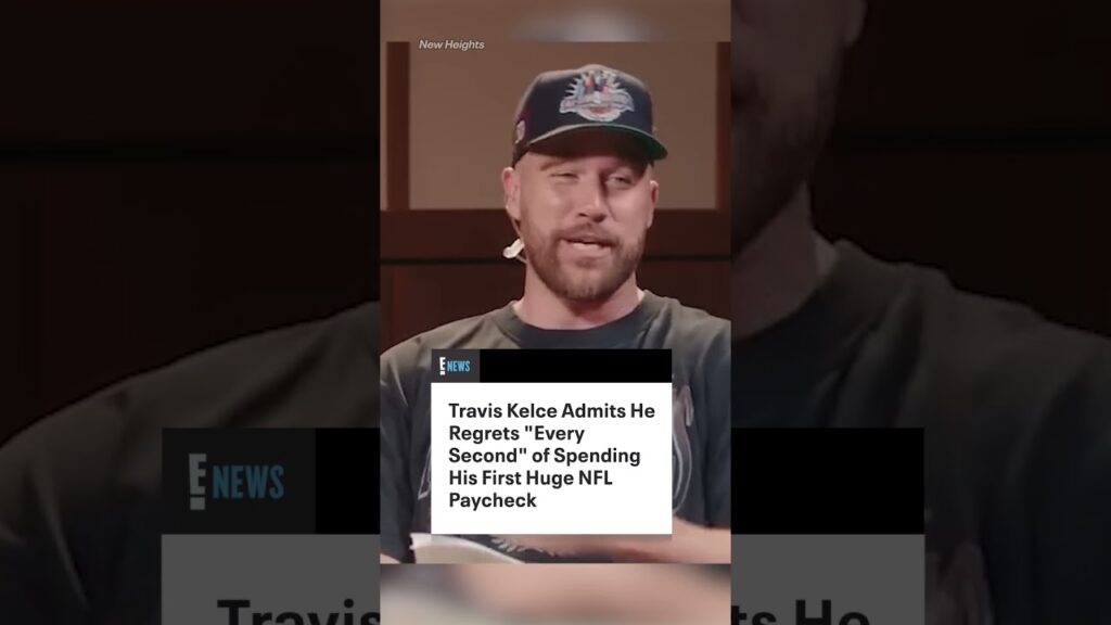 Travis Kelce is getting candid about his previous financial decisions. (🎥: New Heights)