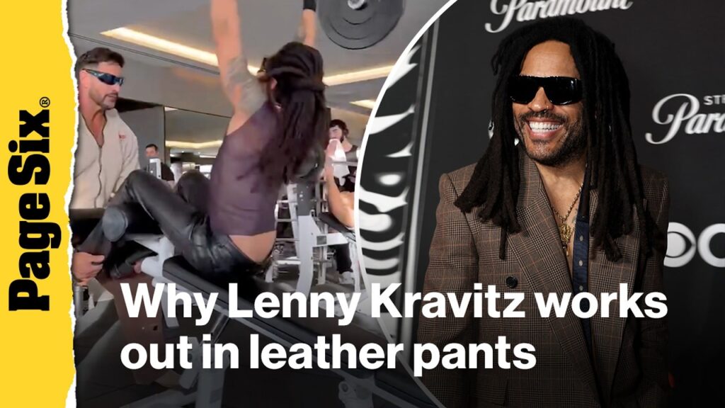 Lenny Kravitz trains in leather pants so he can ‘do a workout anytime’ Lenny Kravitz trains in leather pants so he can 'do a workout anytime'