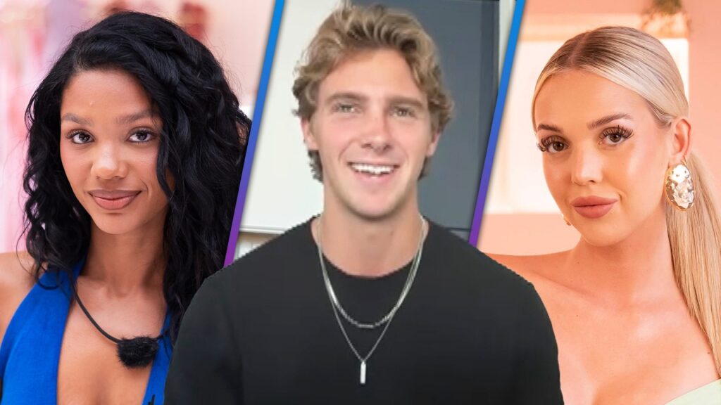 Love Island USA’s Caleb REACTS to Melanie Fan Ships and His Real-World Plans With Jaiden (Exclusive) Love Island USA's Caleb REACTS to Melanie Fan Ships and His Real-World Plans With Jaiden (Exclusive)