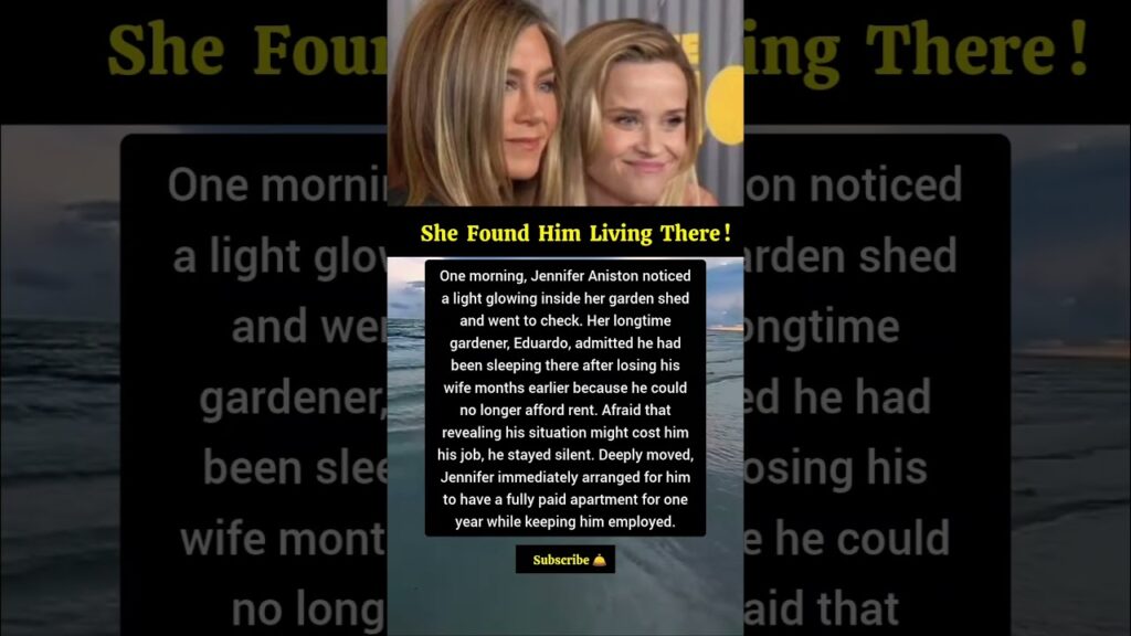 Jennifer Aniston’s Quiet Act of Kindness Will Melt Your Heart. #jenniferaniston Jennifer Aniston's Quiet Act of Kindness Will Melt Your Heart. #jenniferaniston