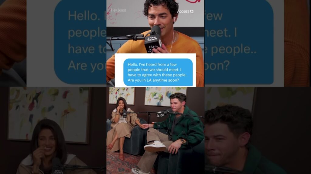 Nick Jonas & Priyanka Chopra React To Their First DMs To Each Other Nick Jonas & Priyanka Chopra React To Their First DMs To Each Other
