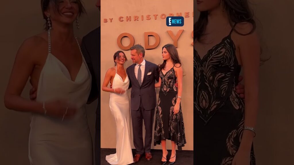 This epic journey has led Matt Damon and his family to “The Odyssey” premiere in New York City. This epic journey has led Matt Damon and his family to "The Odyssey" premiere in New York City.
