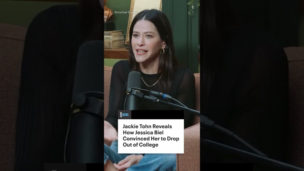 Jackie Tohn and Jessica Biel go way back. (🎥: Armchair Expert) Jackie Tohn and Jessica Biel go way back. (🎥: Armchair Expert)