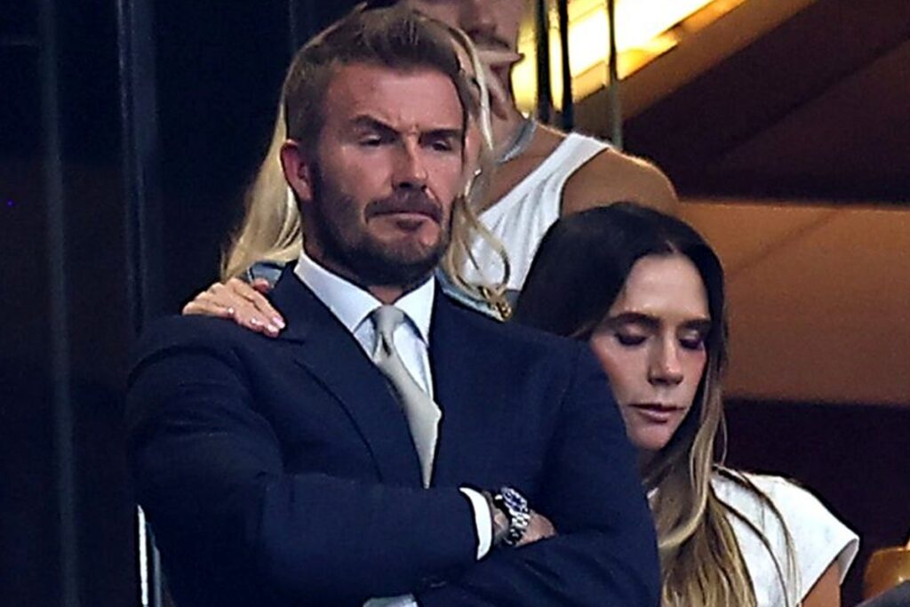 Victoria Beckham changes tack during England loss after unbothered viral moment Victoria Beckham changes tack during England loss after unbothered viral moment