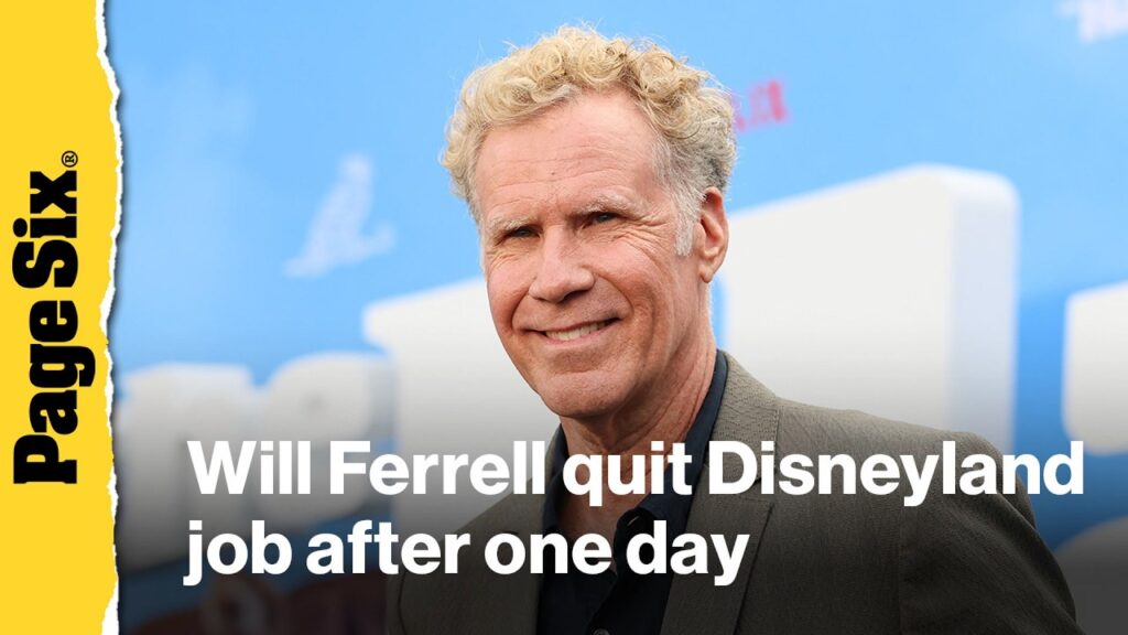 ‘The Hawk’ star Will Ferrell recalls quitting Disneyland job after one day 'The Hawk' star Will Ferrell recalls quitting Disneyland job after one day