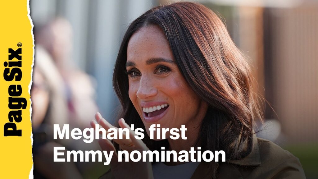 Meghan Markle celebrates first Emmy nomination Meghan Markle celebrates first Emmy nomination