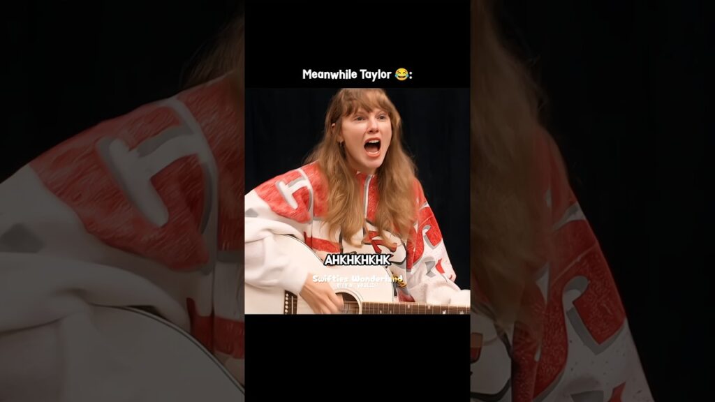 Travis thought Taylor doesn't talk before shows 😭 | #taylorswift #traviskelce #shorts