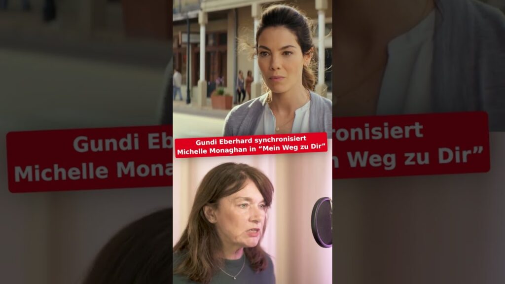 Gundi Eberhard synchronisiert Michelle Monaghan in “Mein Weg zu Dir” Gundi Eberhard synchronisiert Michelle Monaghan in "Mein Weg zu Dir"