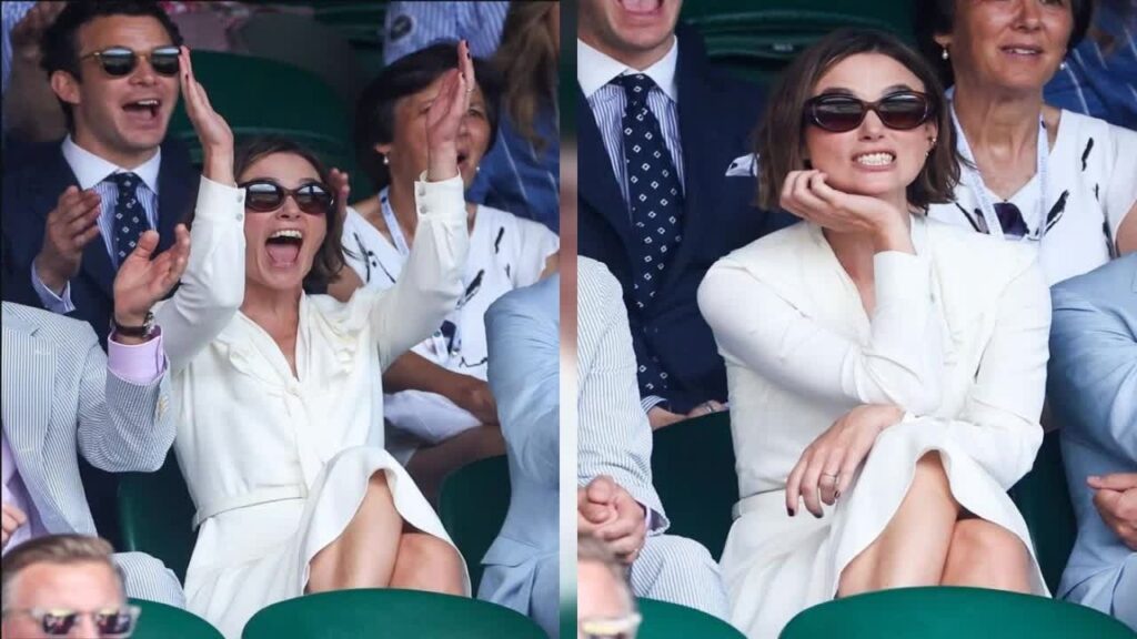 Keira Knightley and James Righton Put Divorce Rumours Further Behind Them at Wimbledon