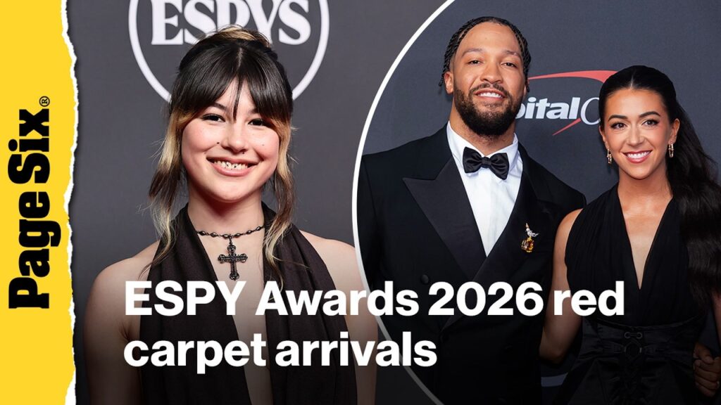ESPY Awards 2026 red carpet: Jalen Brunson, Alysa Liu, Lindsey Vonn, Marcello Hernández and more