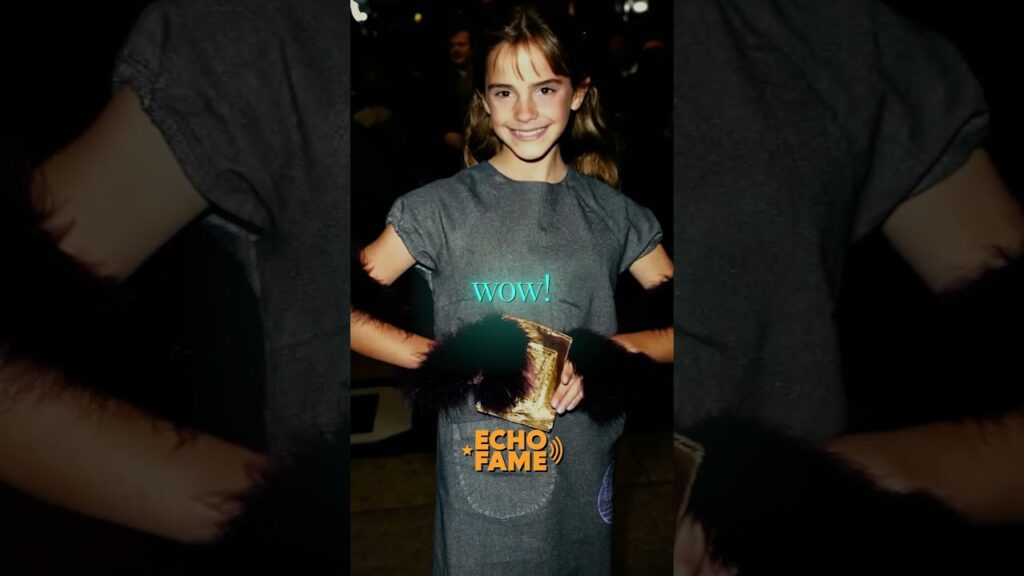 Emma Watson Reacts to Her First Harry Potter Premiere Outfit π Emma Watson Reacts to Her First Harry Potter Premiere Outfit π