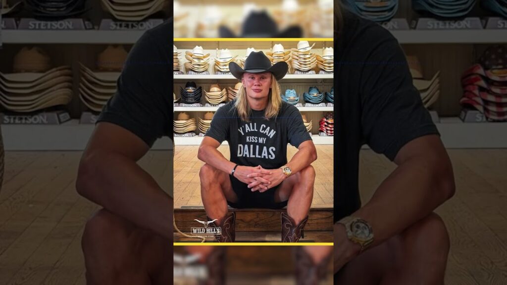 How much did Erling Haaland spend at Wild Bill's Western Store? 🤠💰 | Page Six Radio #shorts