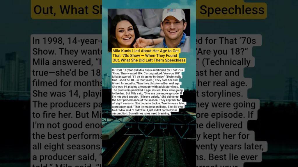 Mila Kunis’ Determination Helped Launch One of Television’s Most Memorable Careers