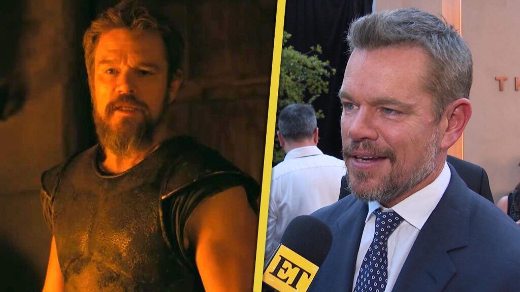 Matt Damon’s Daughters ‘Didn’t Love’ His The Odyssey Beard Until They Saw It On Screen (Exclusive) Matt Damon's Daughters 'Didn't Love' His The Odyssey Beard Until They Saw It On Screen (Exclusive)