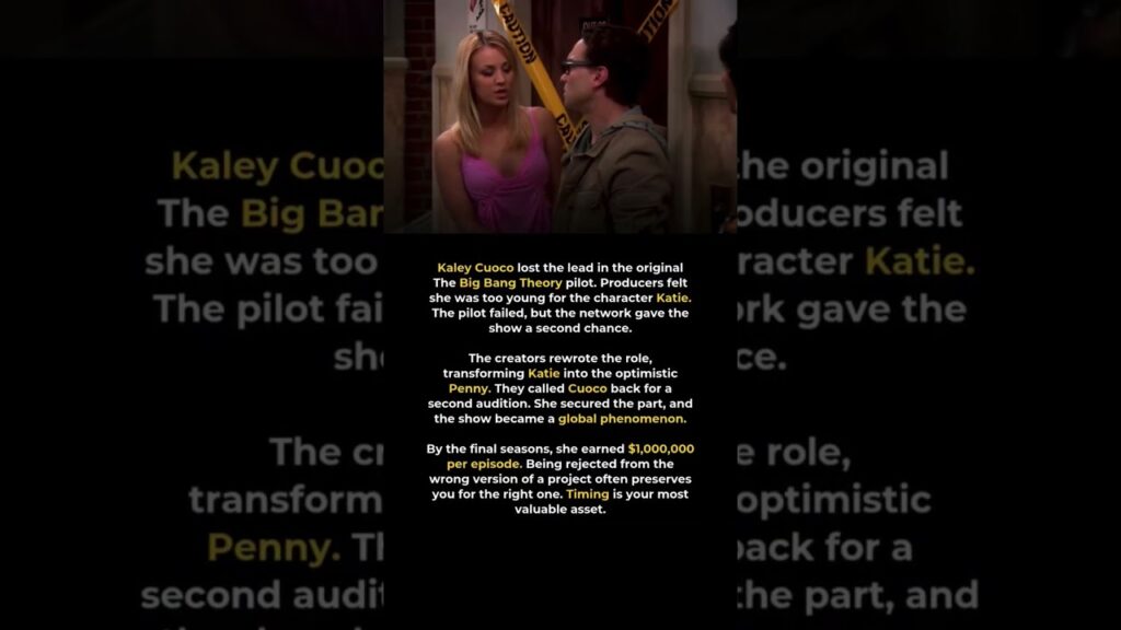 Kaley Cuoco’s $1 Million Rejection 🤯 Kaley Cuoco’s $1 Million Rejection 🤯