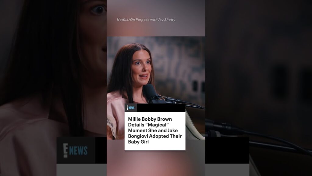 Millie Bobby Brown’s world was flipped upside down in the best way. (🎥: On Purpose with Jay Shetty) Millie Bobby Brown’s world was flipped upside down in the best way. (🎥: On Purpose with Jay Shetty)