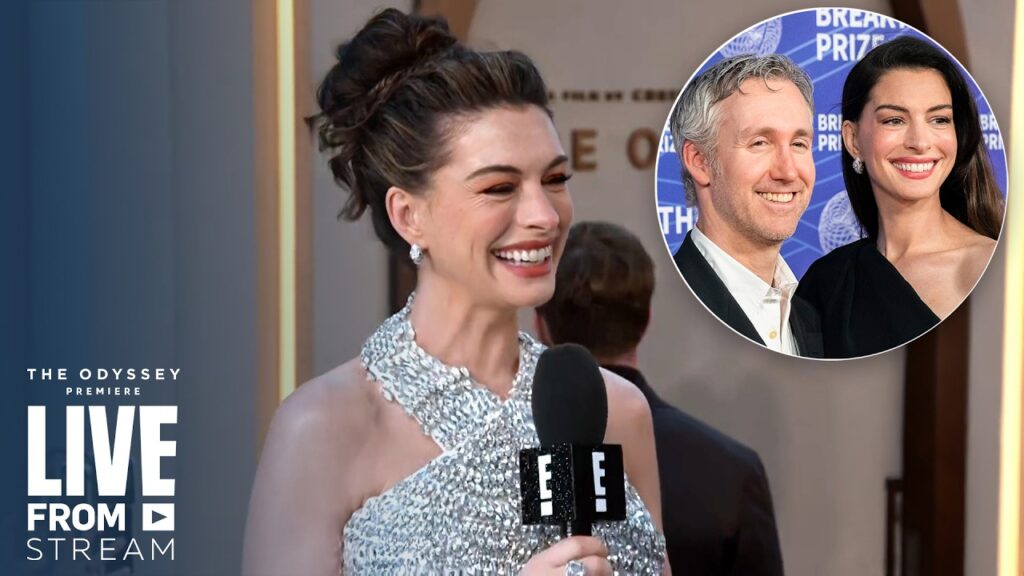 How Anne Hathaway’s “Soulmate” Husband Helped Shape Odyssey Character | E! News How Anne Hathaway's "Soulmate" Husband Helped Shape Odyssey Character | E! News