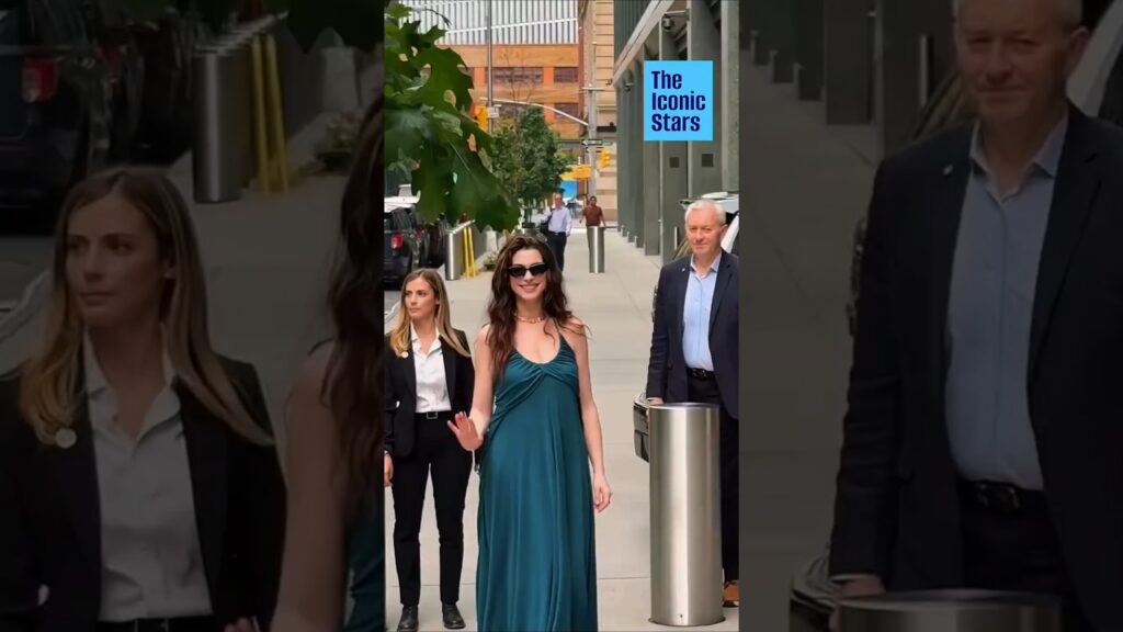 Anne Hathaway shines brighter than ever 🤩 #annehathaway