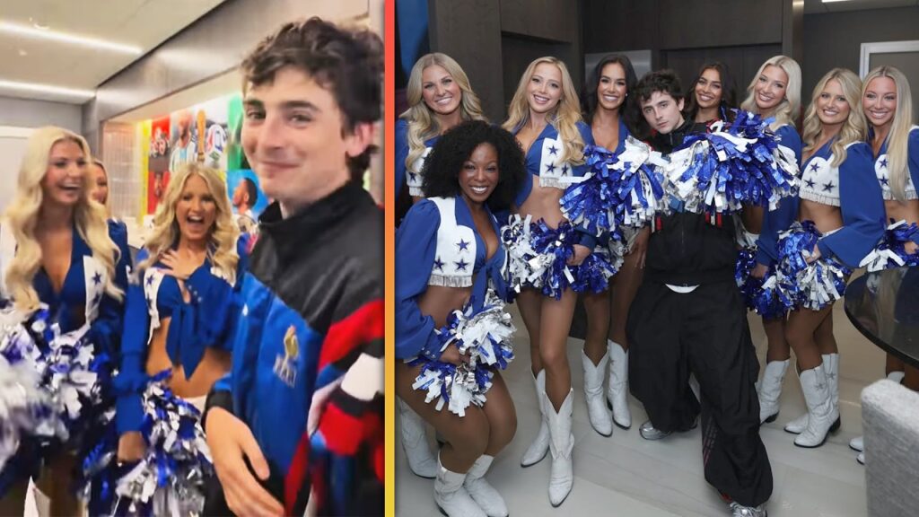 Timothée Chalamet STARSTRUCK by Dallas Cowboys Cheerleaders Timothée Chalamet STARSTRUCK by Dallas Cowboys Cheerleaders