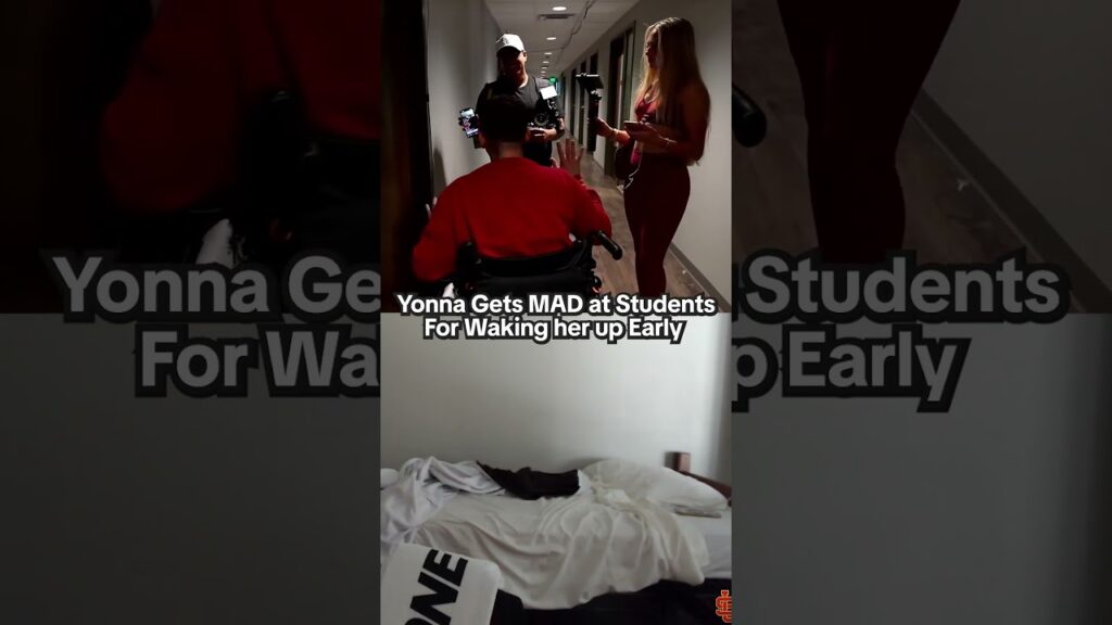 Yonna Gets MAD at Students For Waking Her up..