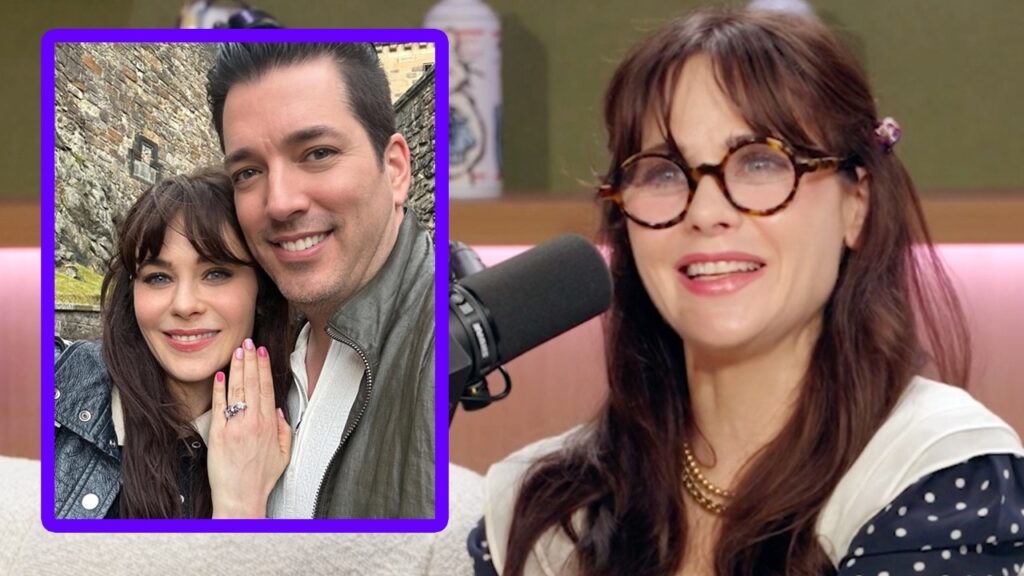 Zooey Deschanel on How She and Jonathan Scott Really Met Zooey Deschanel on How She and Jonathan Scott Really Met