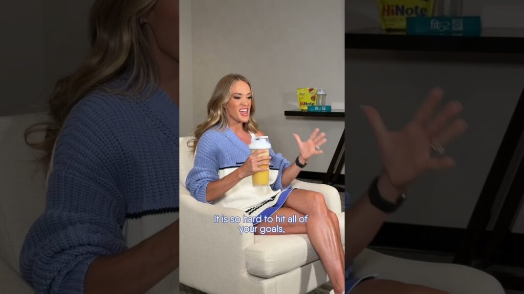 Real talk with Carrie Underwood #hinote #healthandwellnessgoals Real talk with Carrie Underwood #hinote #healthandwellnessgoals