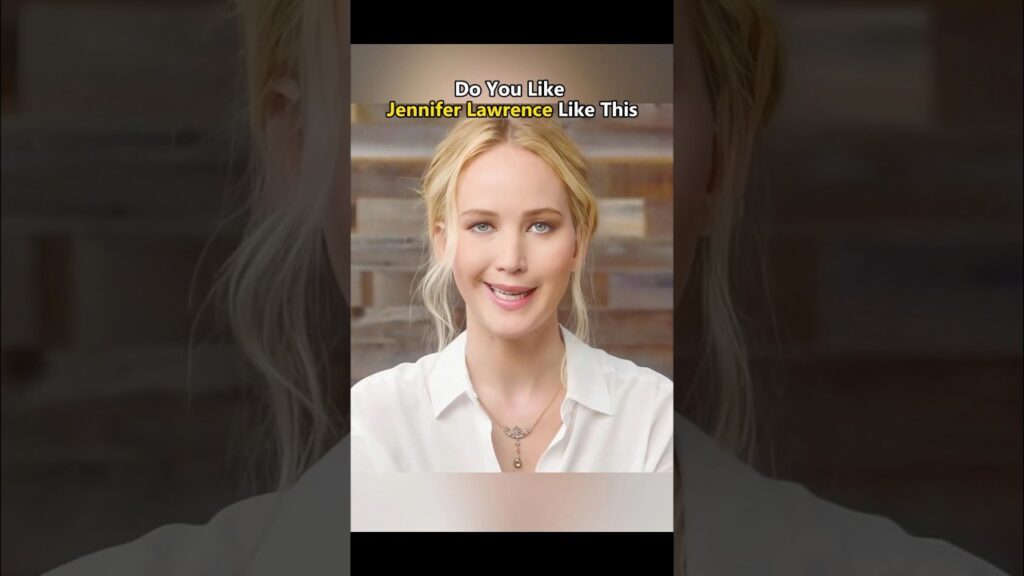 Do You Like Jennifer Lawrence Like This.#usa #celebrity #fyp #jenniferlawrence #funnyvideo #iconic