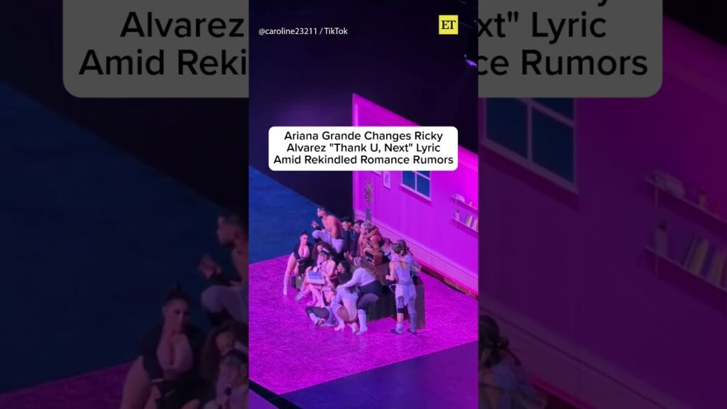 Ariana Grande Changes Ricky Alvarez "Thank U, Next" Lyric Amid Rekindled Romance Rumors