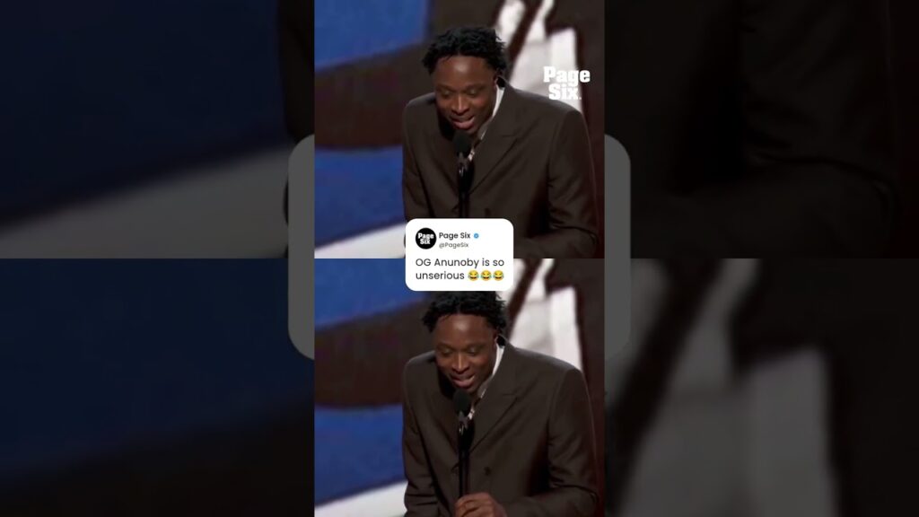 OG Anunoby couldn't help but laugh as he was accepting his ESPY Award #shorts