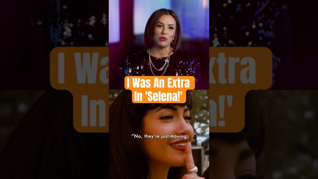 What Eva Longoria Learned Watching J.Lo as an Extra in "Selena"!