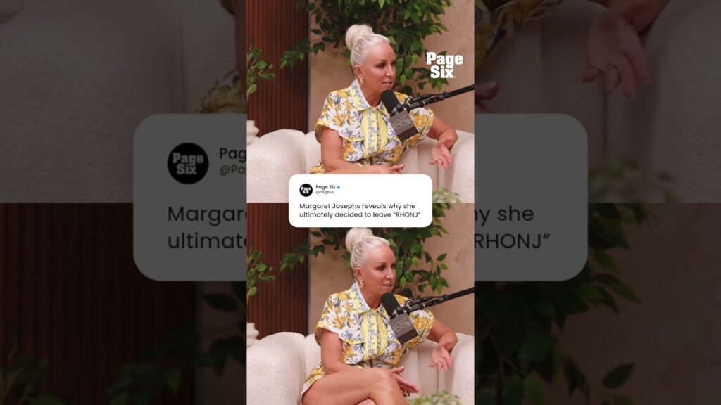 Margaret Josephs said she didn't want to continue "RHONJ" w/ Teresa Giudice & Louie Ruelas #shorts