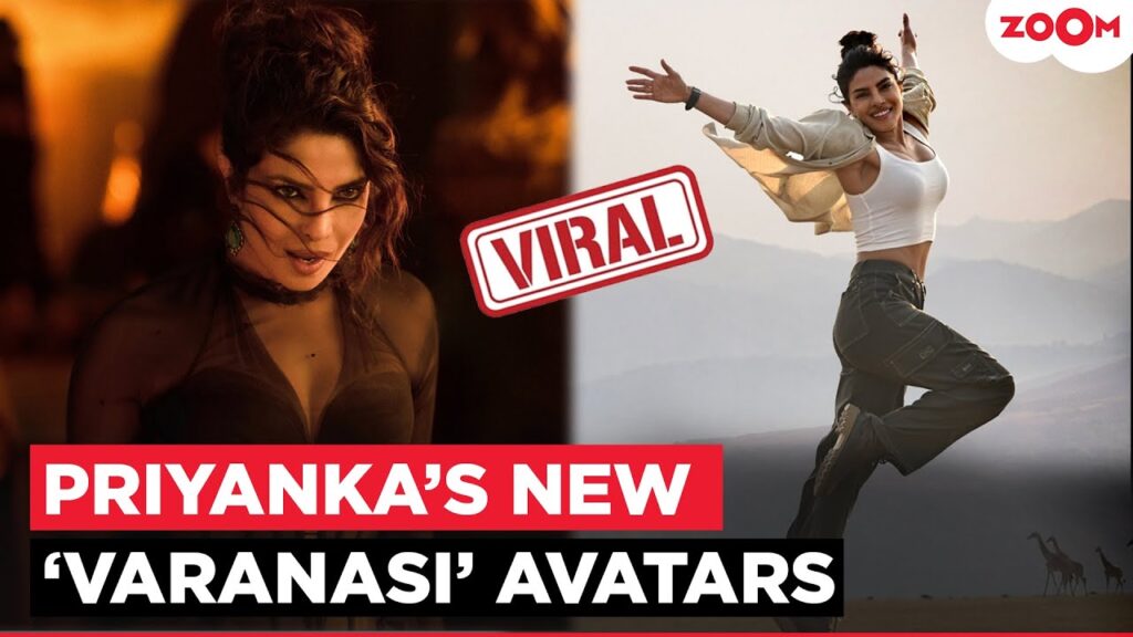 Priyanka Chopra’s Stunning Mandakini Avatar REVEALED! SS Rajamouli Drops Varanasi New Look Priyanka Chopra's Stunning Mandakini Avatar REVEALED! SS Rajamouli Drops Varanasi New Look