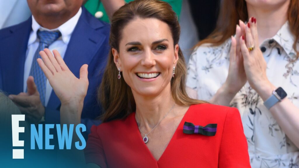 Kate Middleton Stuns at Wimbledon 2026 in Royal Red Number | E! News
