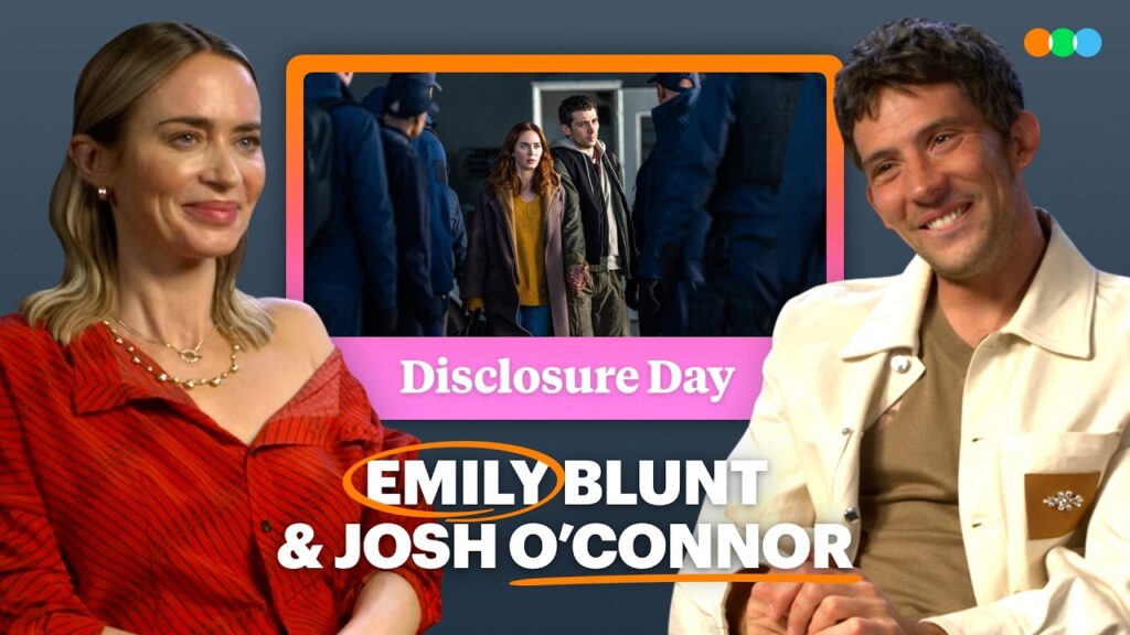 Emily Blunt and Josh O’Connor Talk Spielberg, Disclosure Day and Colin Firth Emily Blunt and Josh O'Connor Talk Spielberg, Disclosure Day and Colin Firth