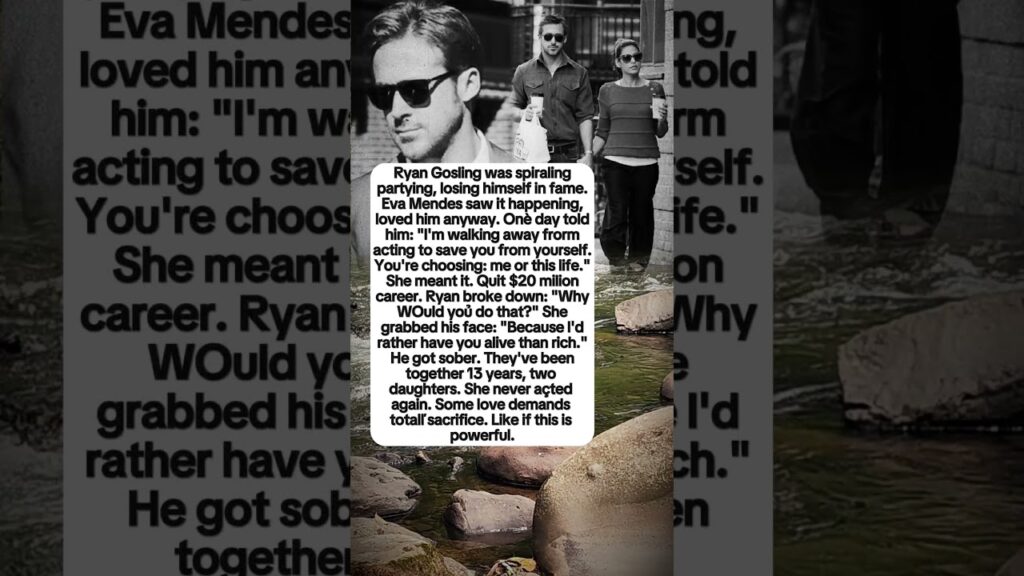 Eva Mendes Gave Up Everything for Ryan Gosling Eva Mendes Gave Up Everything for Ryan Gosling