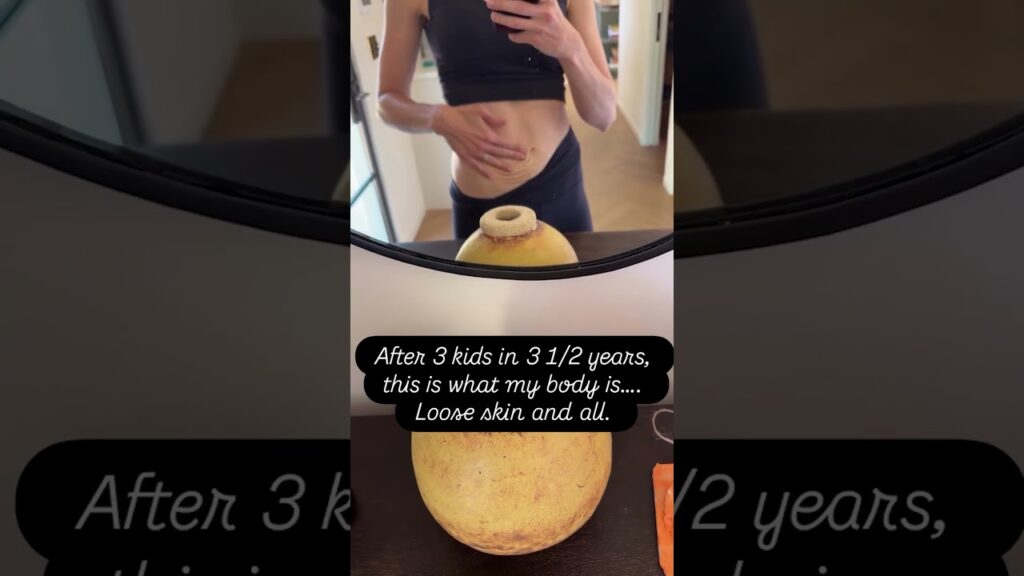 Mandy Moore gives shares postpartum body – 'loose skin and all' – after three kids #shorts