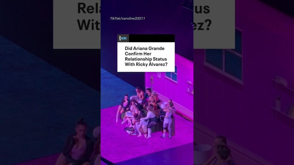 Have Ariana Grande and Ricky Álvarez found their way back to each other? (🎥: TikTok/caroline23211)