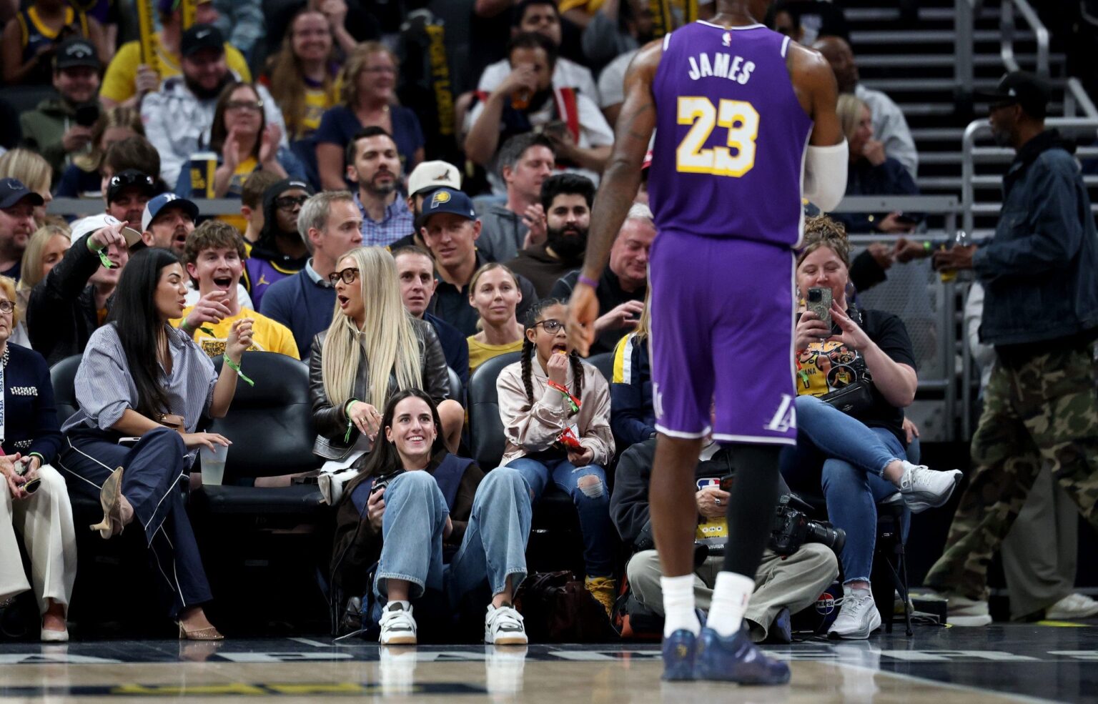 LeBron James shows love to Caitlin Clark on his Instagram after her historic 45-point performance LeBron James shows love to Caitlin Clark on his Instagram after her historic 45-point performance