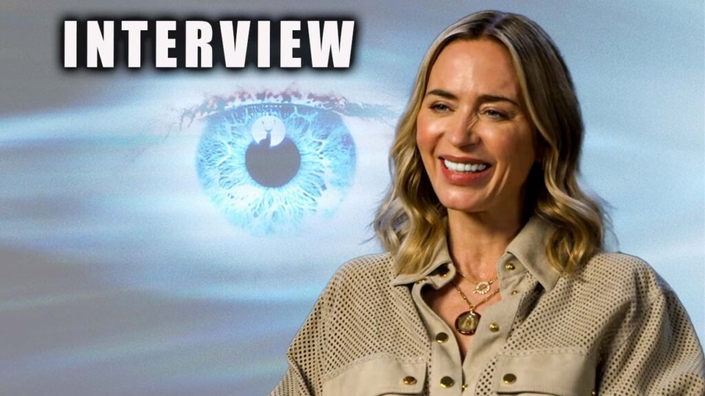 Emily Blunt interview "Disclosure Day"