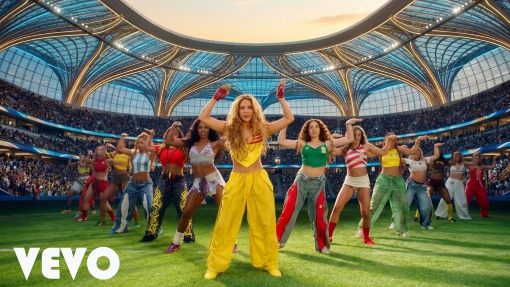 New Official FIFA World Cup Song 2026 🔥 Shakira ft. Pitbull Waka Waka Performance Full 4K UHD