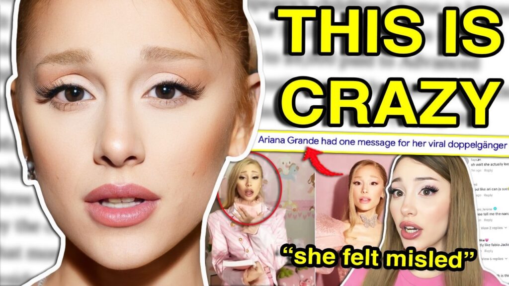 ARIANA GRANDE EXPOSED BY IMPERSONATOR (this is disturbing)