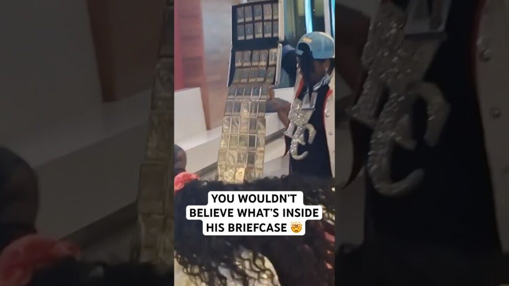 YOU WOULDN'T BELIEVE WHAT'S INSIDE HIS BRIEFCASE 🤯