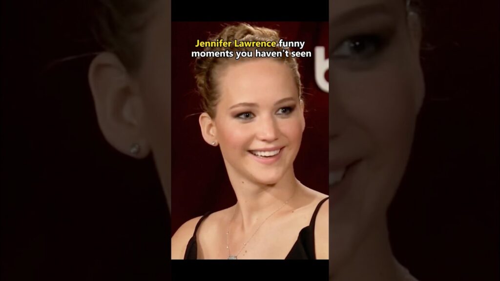 Jennifer Lawrence funny moments you haven’t seen.#jenniferlawrence #funnyvideo #iconic #usa #fyp
