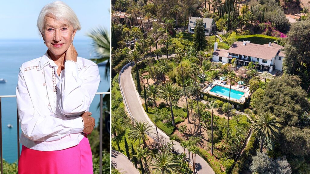 Helen Mirren lists her historic Hollywood Hills estate for $12M Helen Mirren lists her historic Hollywood Hills estate for $12M
