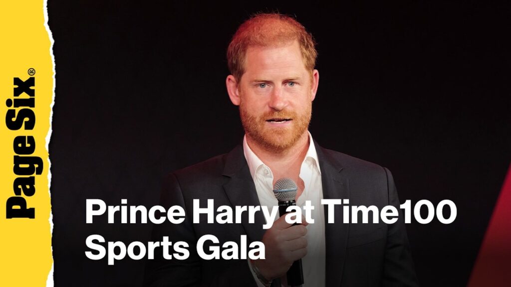 Prince Harry speaks at the Time100 Sports Gala in New York City days after King Charles reunion Prince Harry speaks at the Time100 Sports Gala in New York City days after King Charles reunion