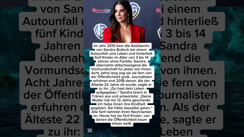 Sandra Bullocks größtes Geheimnis: Eine Mutterliebe, die niemand kommen sah ❤️ Sandra Bullocks größtes Geheimnis: Eine Mutterliebe, die niemand kommen sah ❤️