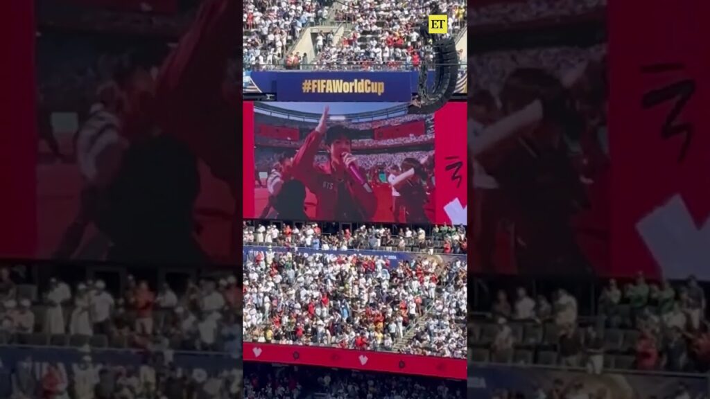 BTS brought a little funk and soul to the FIFA World Cup Final during the first-ever halftime show.